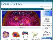 Tablet Screenshot of coralcityusa.com